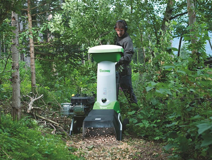 Моторна дробилка клонотрошачка VIKING GB 460 C